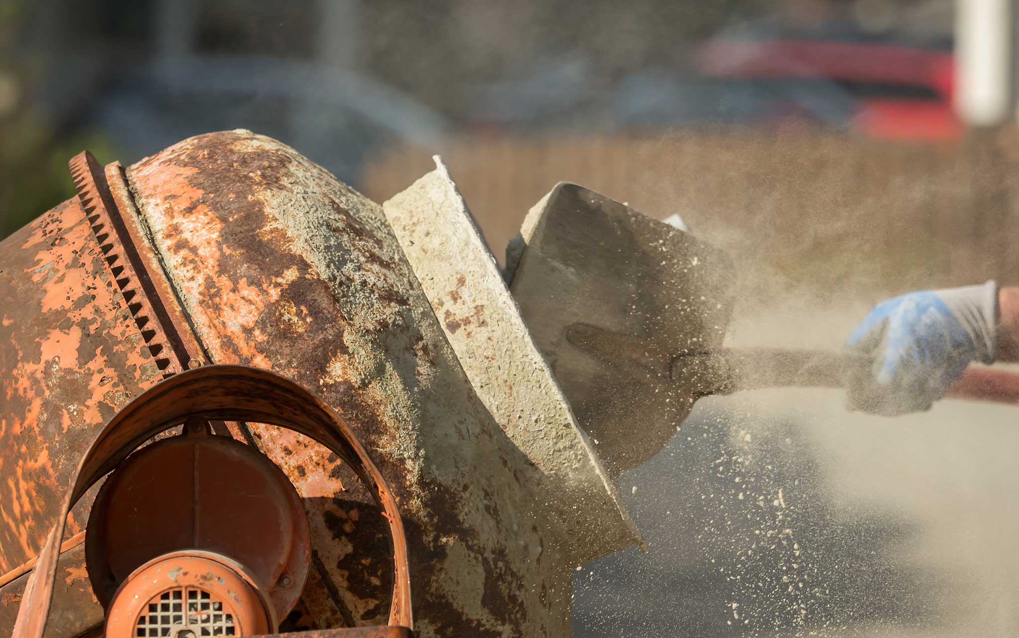 Mix on-site concrete supply