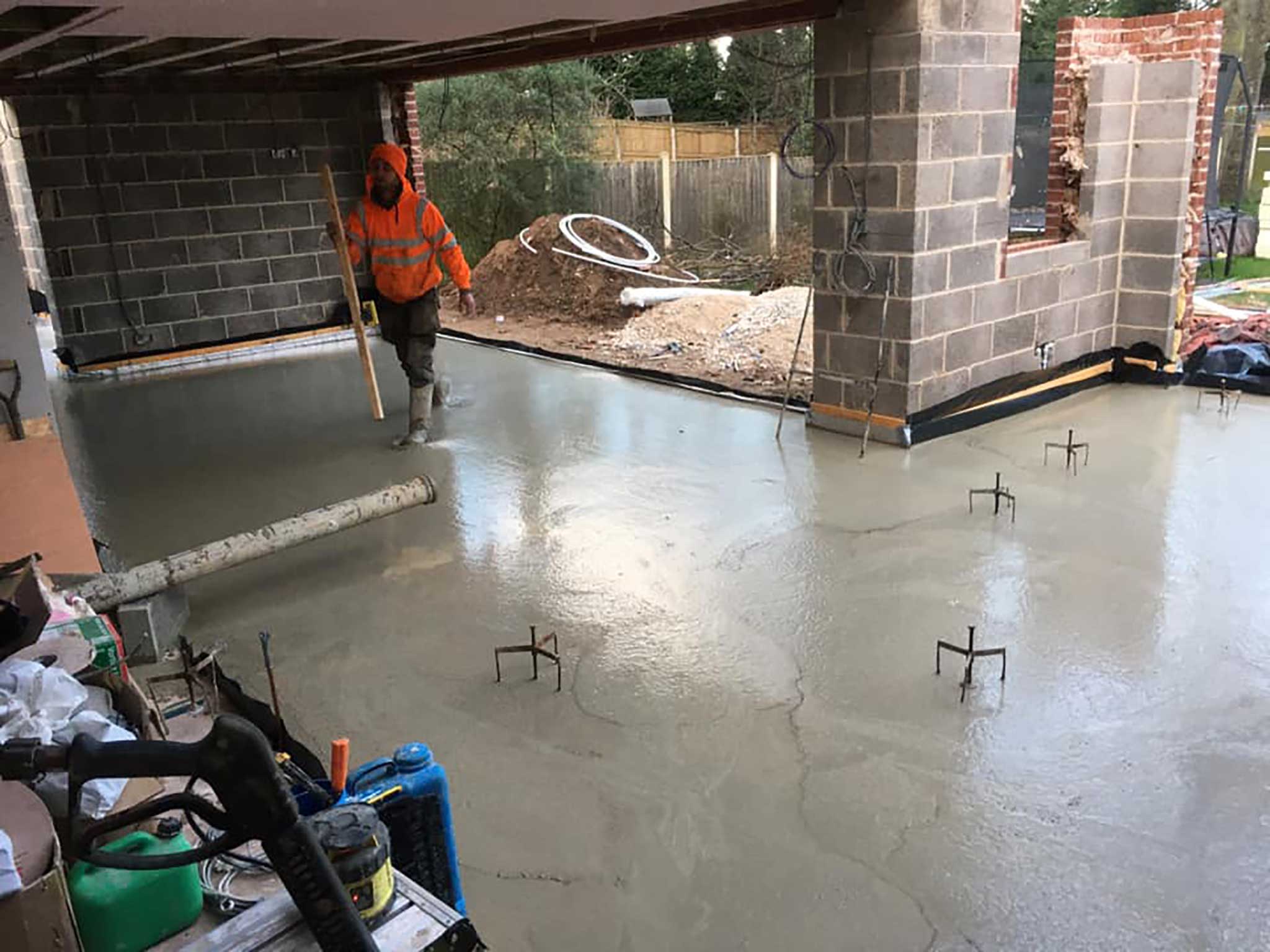 Concrete Pumping Services in Mansfield, Nottinghamshire